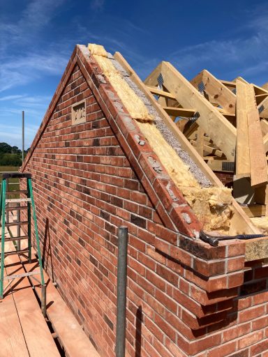 Brick gable detail 